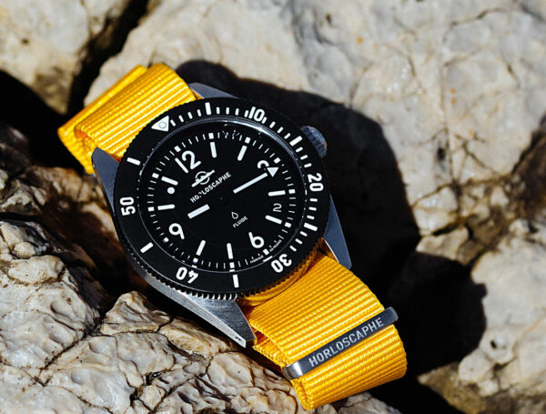 Bracelet NATO Nylon Jaune