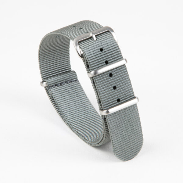 Bracelet NATO Nylon Gris – Image 7