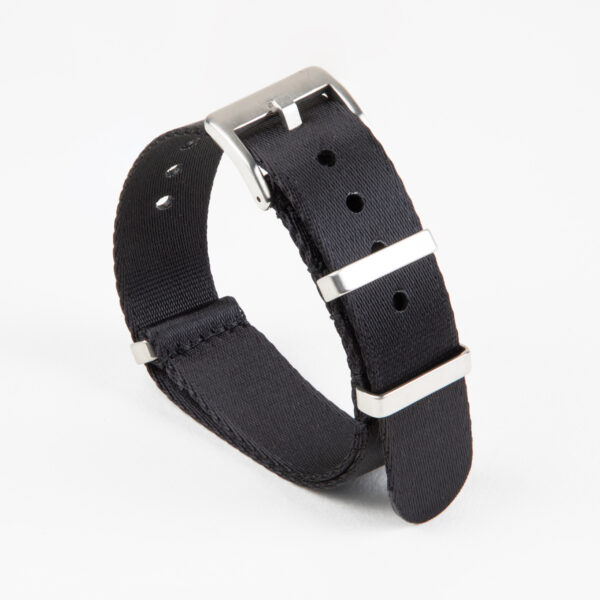 Bracelet NATO Seat Belt Noir – Image 2