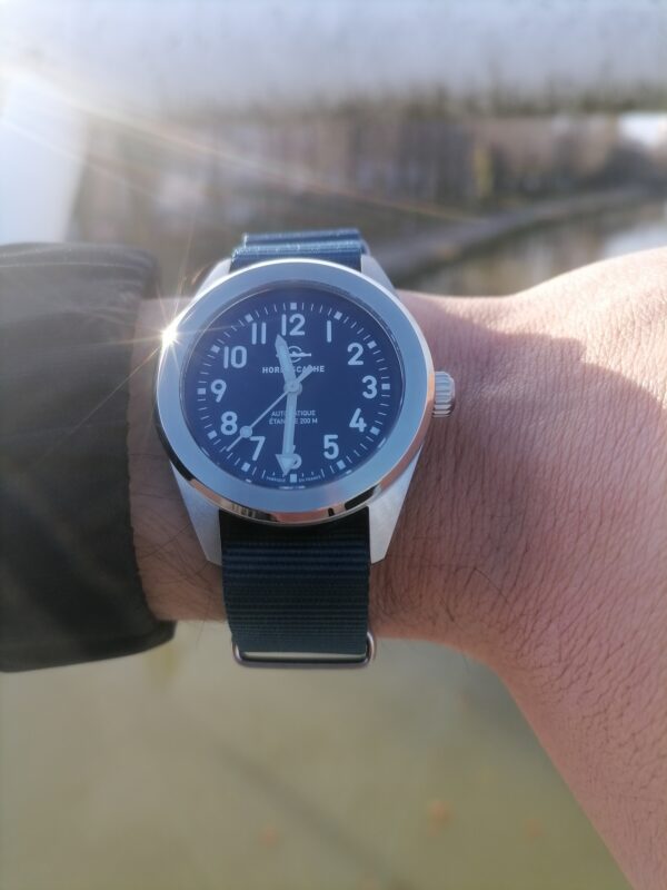 Bracelet NATO Nylon Bleu – Image 5