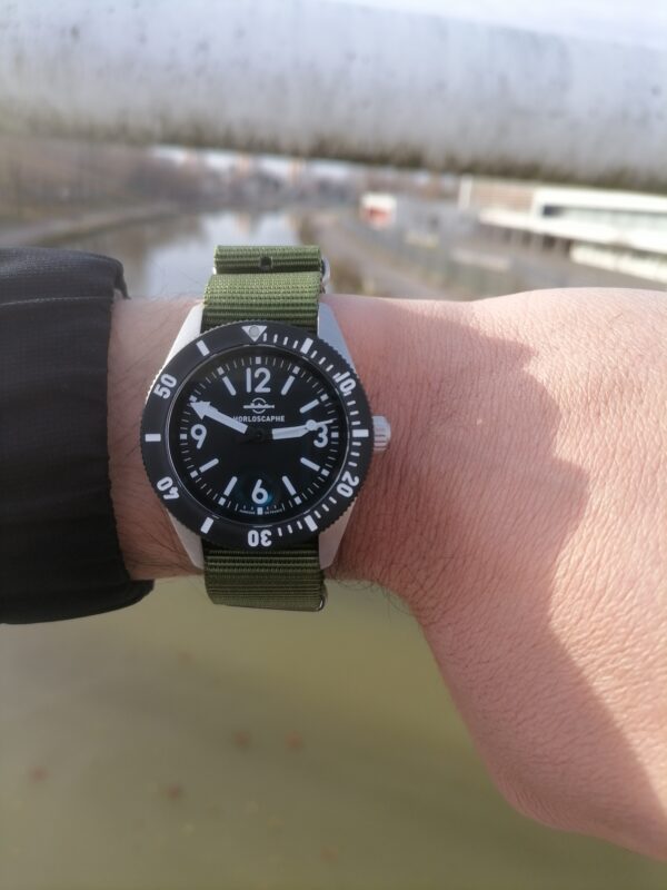 Bracelet NATO Kaki Nylon – Image 4